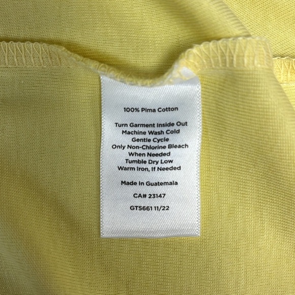 Talbots 100% Pima cotton tee - Picture 3 of 4